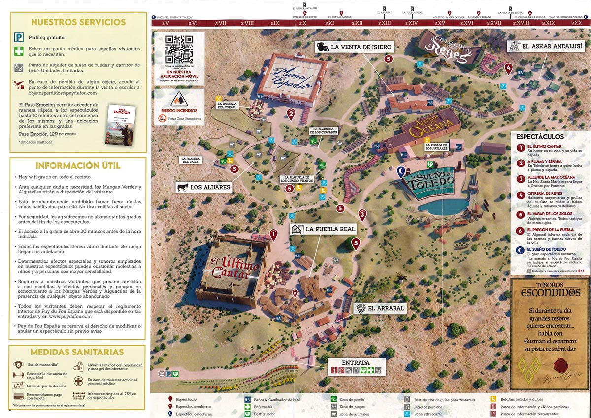 MAPA DE PUY DU FOU TOLEDO 2024 Planos Para Viajes Por Espa a 