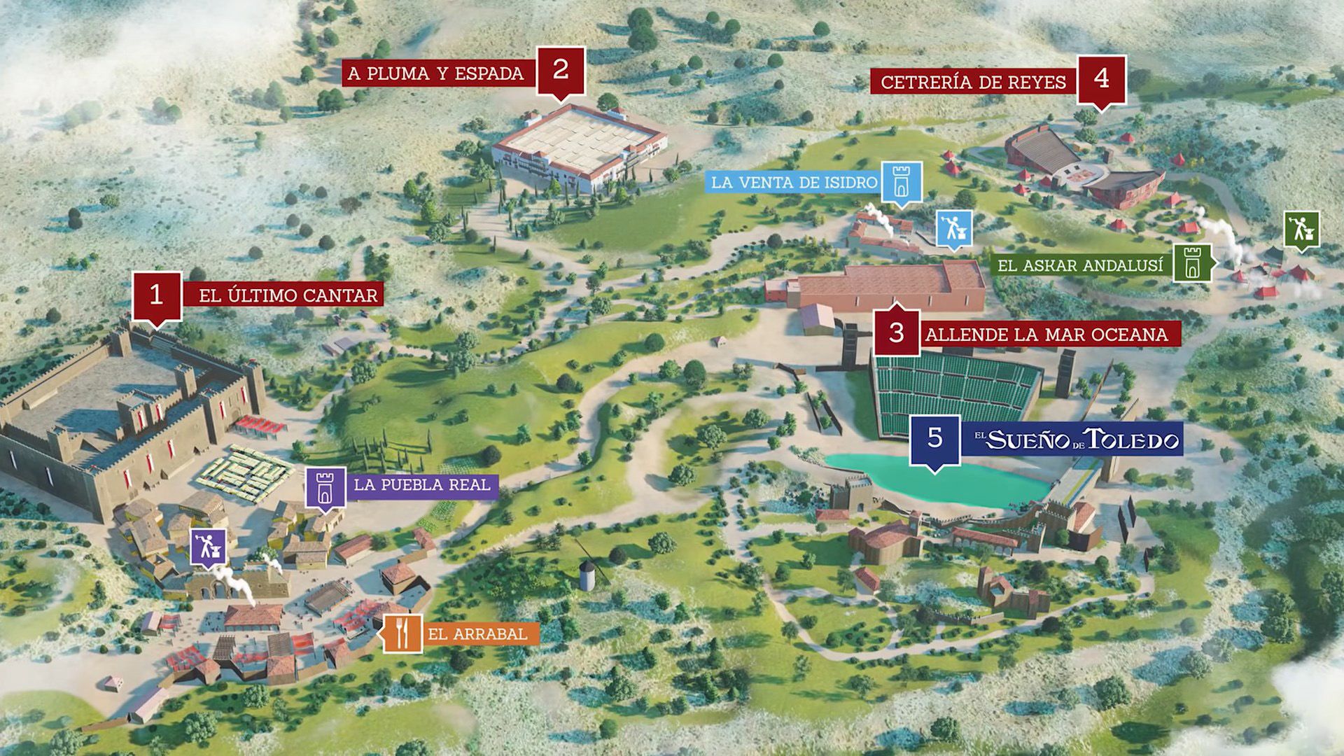 MAPA DE PUY DU FOU TOLEDO 2026 Planos Para Viajes Por Espa a 